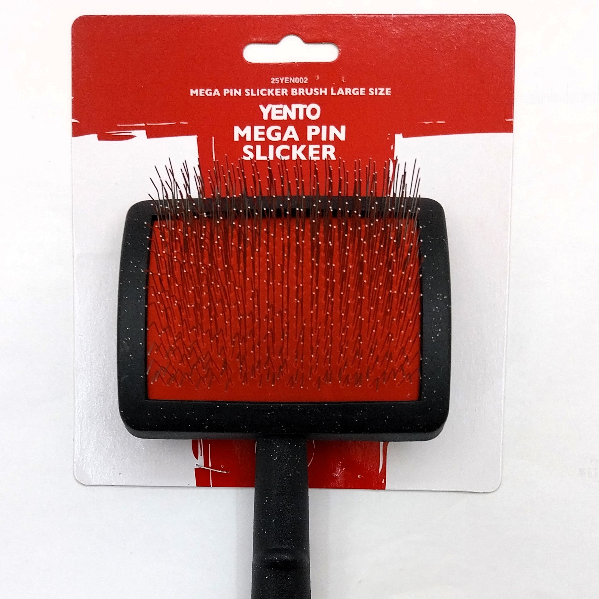 Yento Mega Pin Slicker Brush in Medium und Large, speziell für langes und dichtes Fell