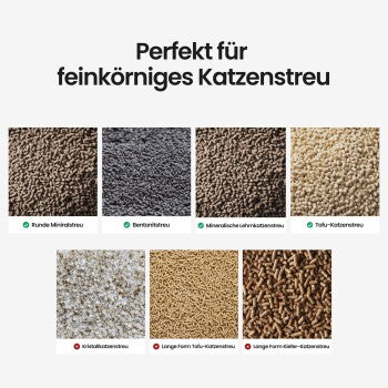 AstroPet Helios – geeignete Katzenstreuarten im Vergleich
