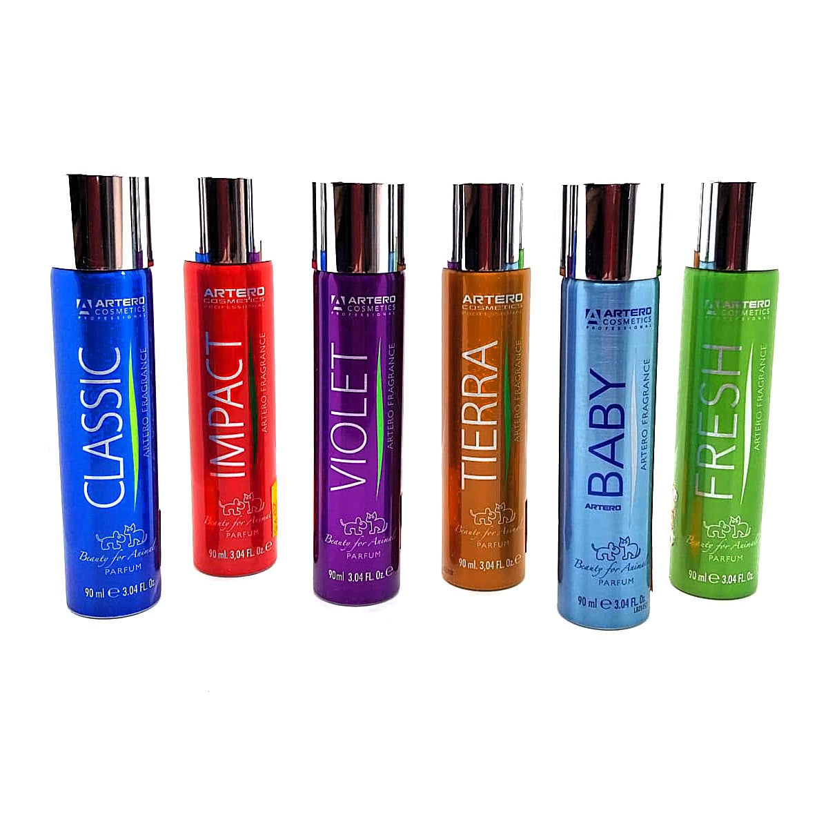 Artero Parfum 6 verschiedenen Düfte zur Auswahl für Hund und Katze, 90 ml