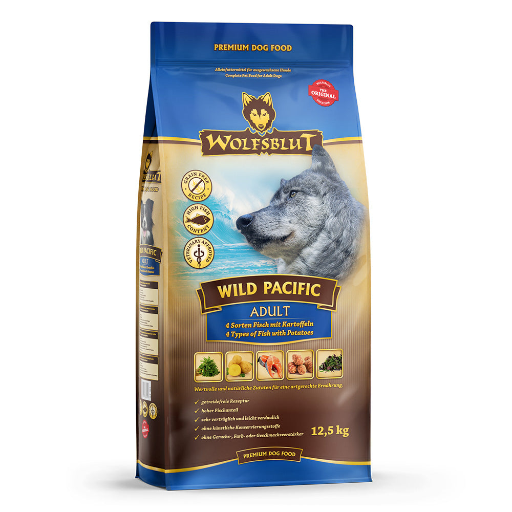 Wolfsblut Wild Pacific Adult Seefisch Kartoffel ohne Getreide