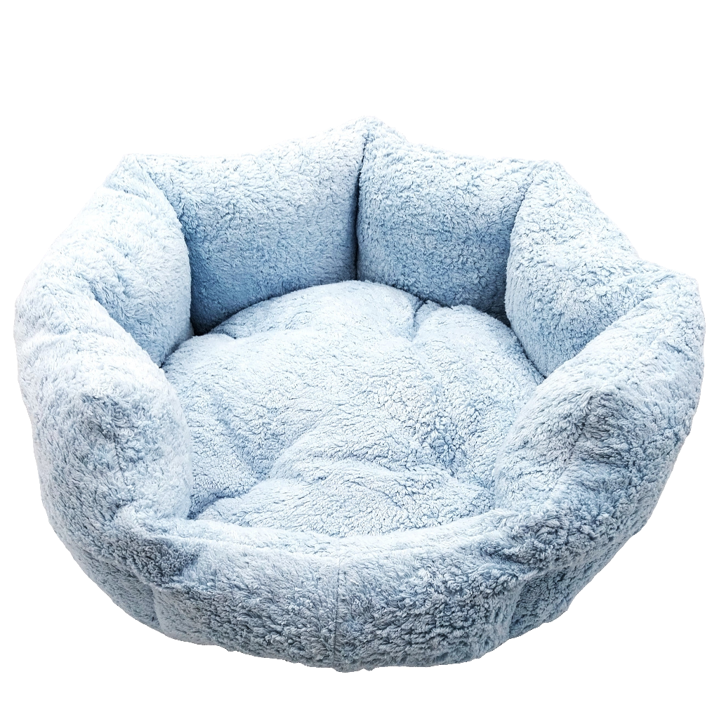 Welkas Kuschelbett „Uschi“ - rundes Bett mit ca. 25 cm hohem Rand und Einstieg