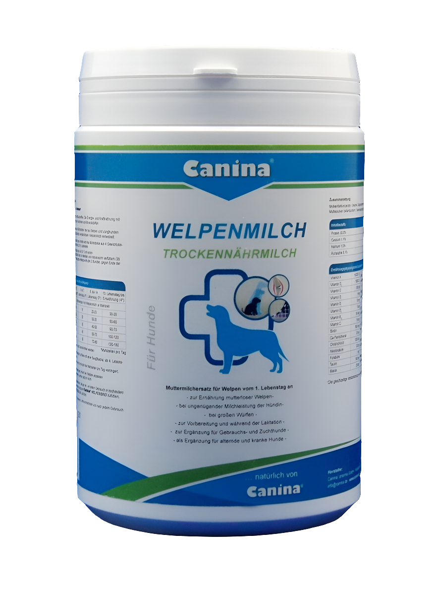 Canina Welpenmilch – Muttermilchersatz ab dem 1. Tag (1:4)