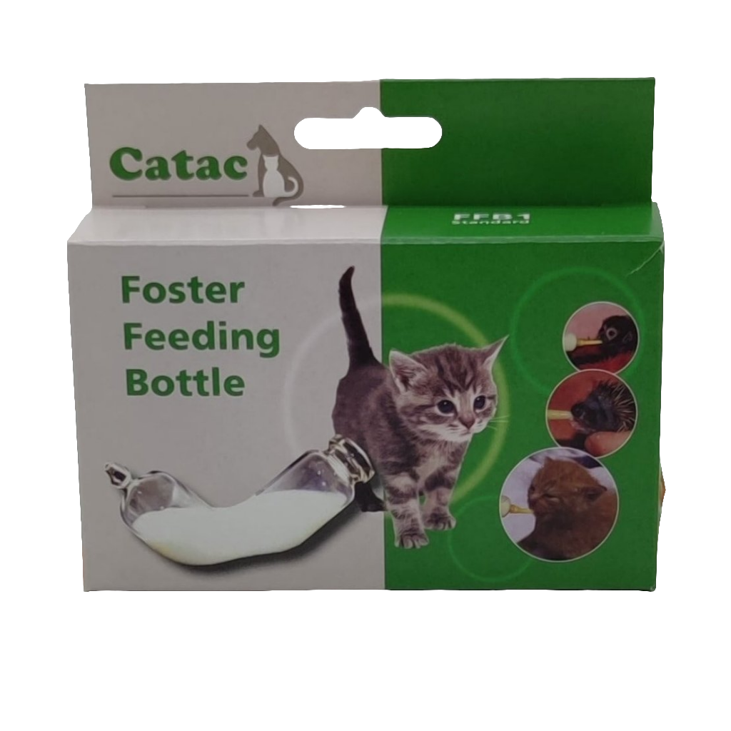 Catac Foster Feeding Bottle – Aufzuchtflasche für Kitten, Welpen & Wildtiere