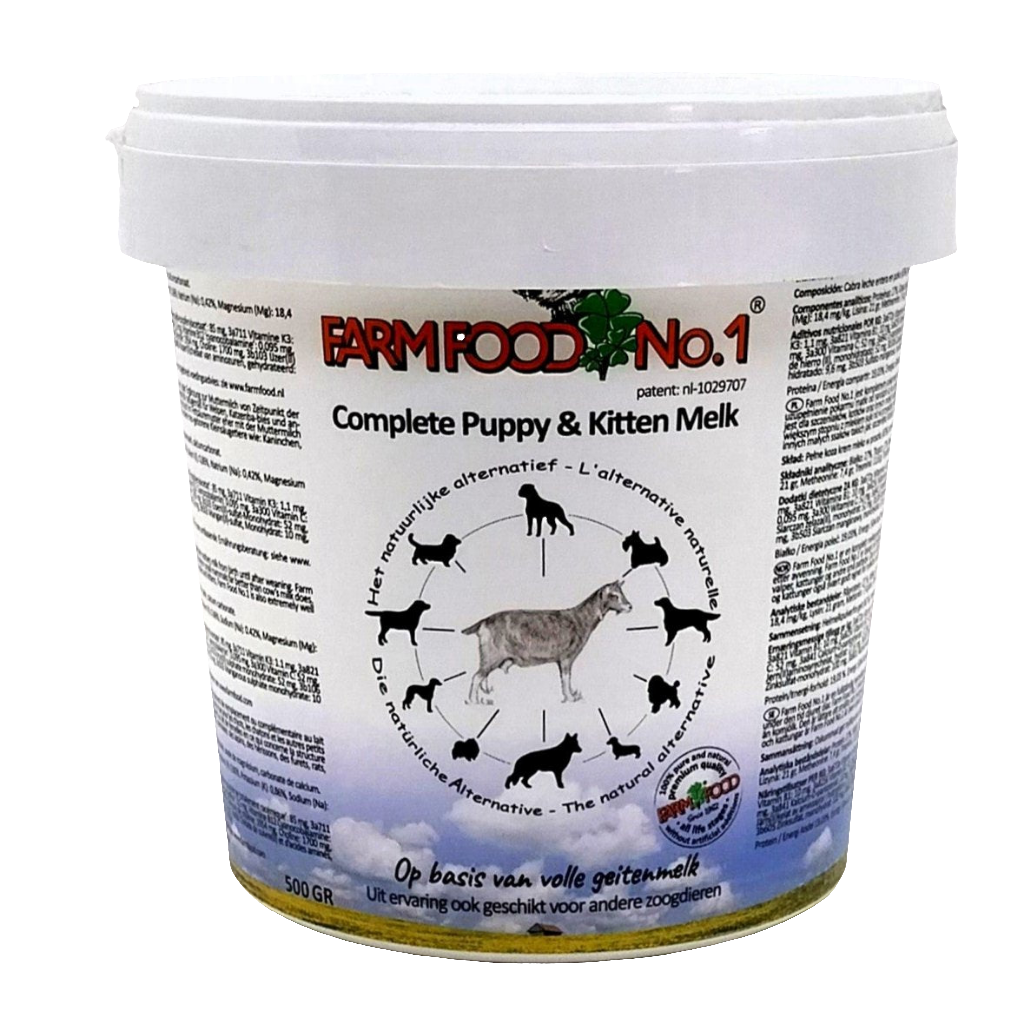 Farm Food No.1 Muttermilch-Ersatz Welpen Kitten Kleinsäuger auf Ziegenmilchbasis