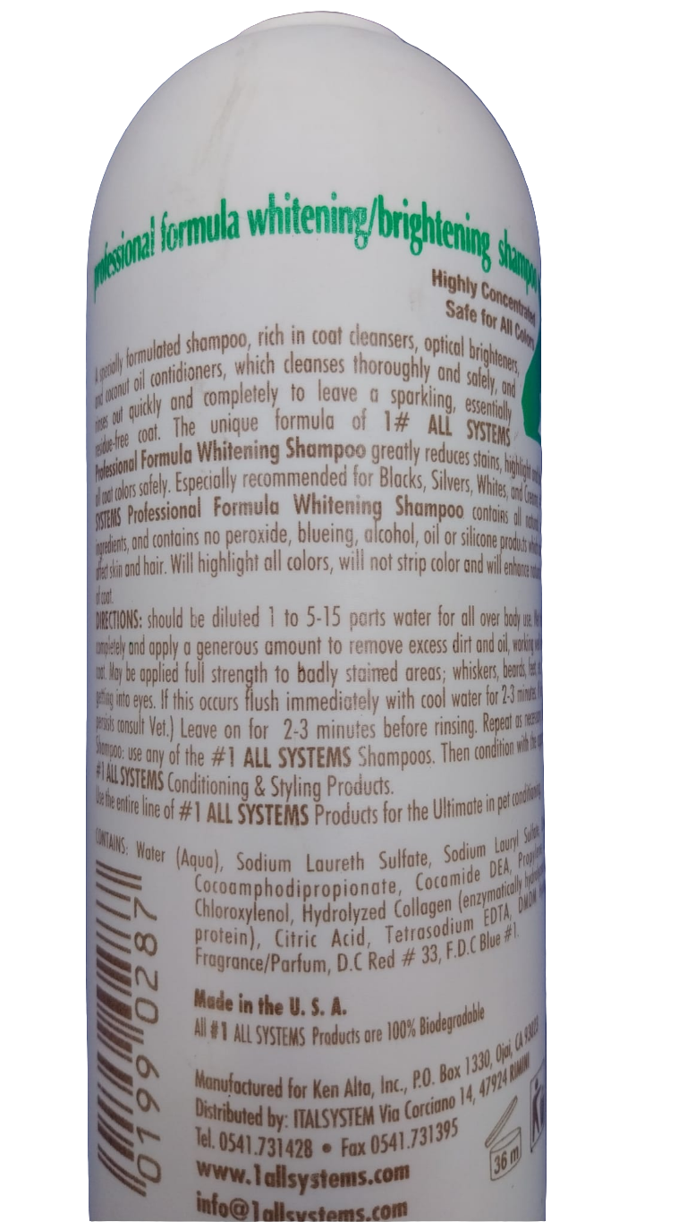 #1 All Systems Whiting Brightening Shampoo – Aufhellendes Pflegeshampoo