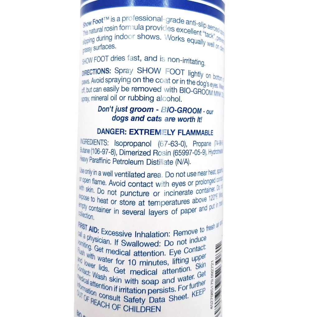 Bio Groom Show Foot Anti-Slip Anti-Rutsch Spray 184g