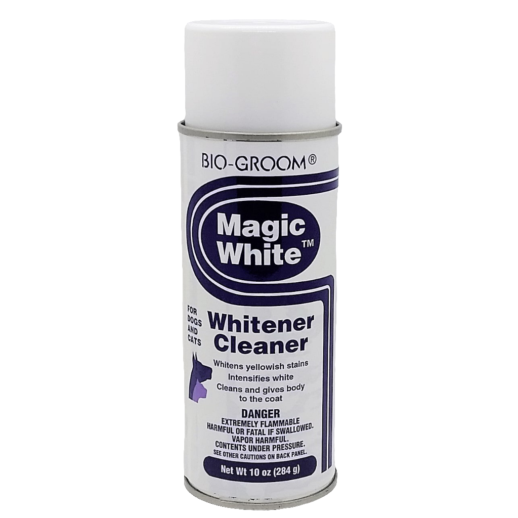 Bio Groom Magic White Whitener Cleaner 284g, weißes Farbspray, Aufsprühkalk