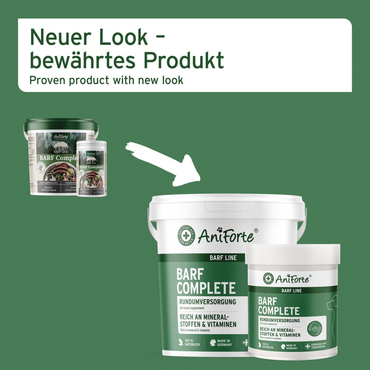 Aniforte BARF Complete Rundum-Versorgung für ausgewogene Rohfütterung