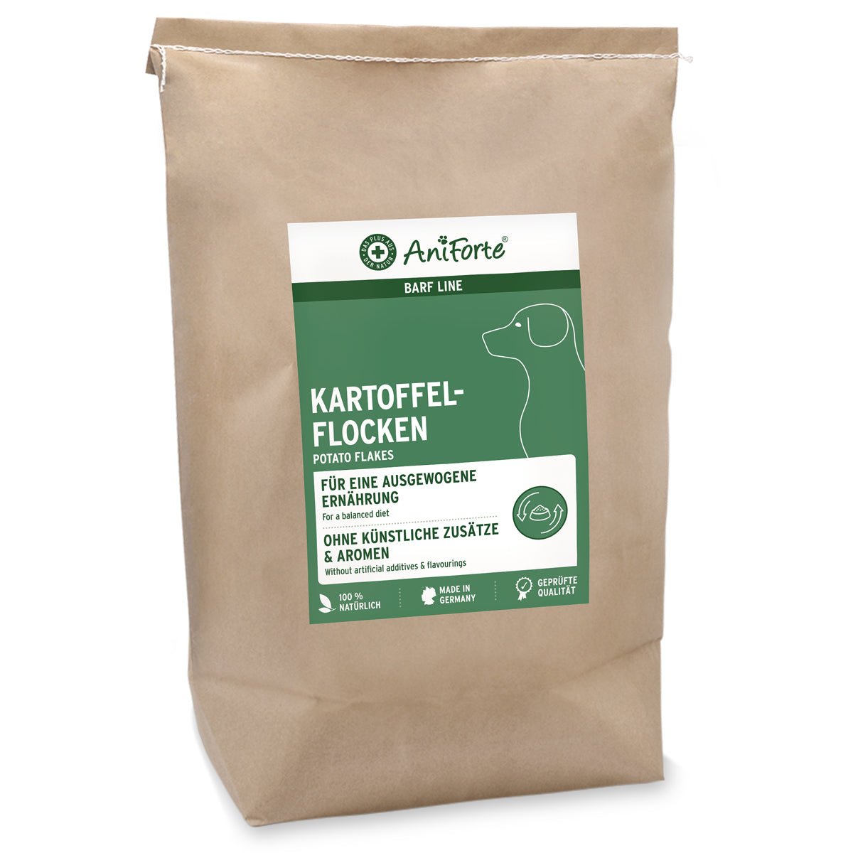 Aniforte BARF-Line Kartoffelflocken Glutenfreie Ergänzung & Nährstofflieferant