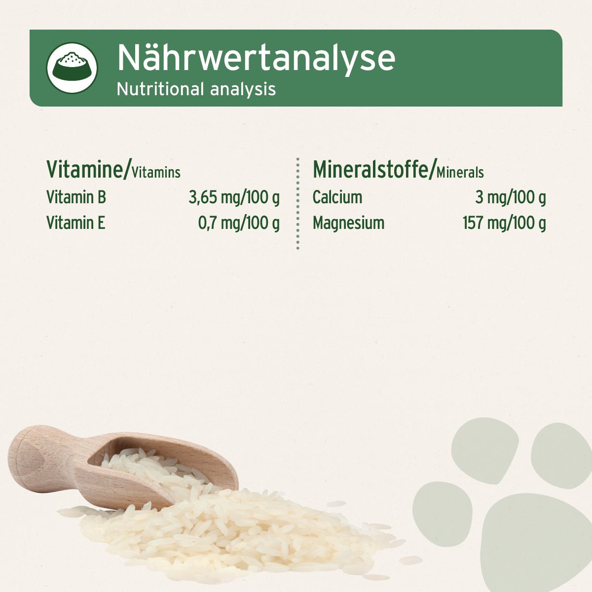 Aniforte BARF-Line Reisflocken Glutenfreie Ergänzung & Nährstoffboost