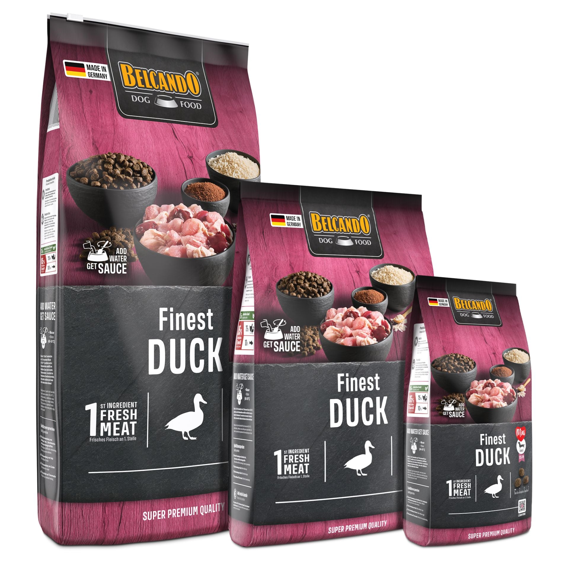 Belcando Trockenfutter Adult Finest Croc / Finest Duck