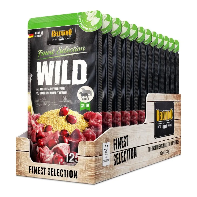 BELCANDO Finest Selection 1 VE– Frischebeutel Nassfutter Hunde