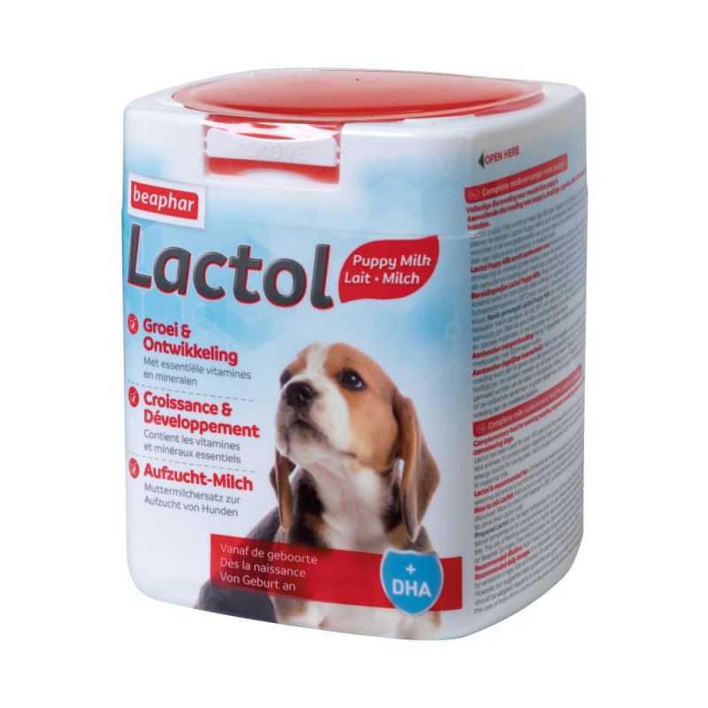 Beaphar Lactol Puppy-Milk, Welpenmilch, Aufbaunahrung für geschwächte Hunde und Muttertiere