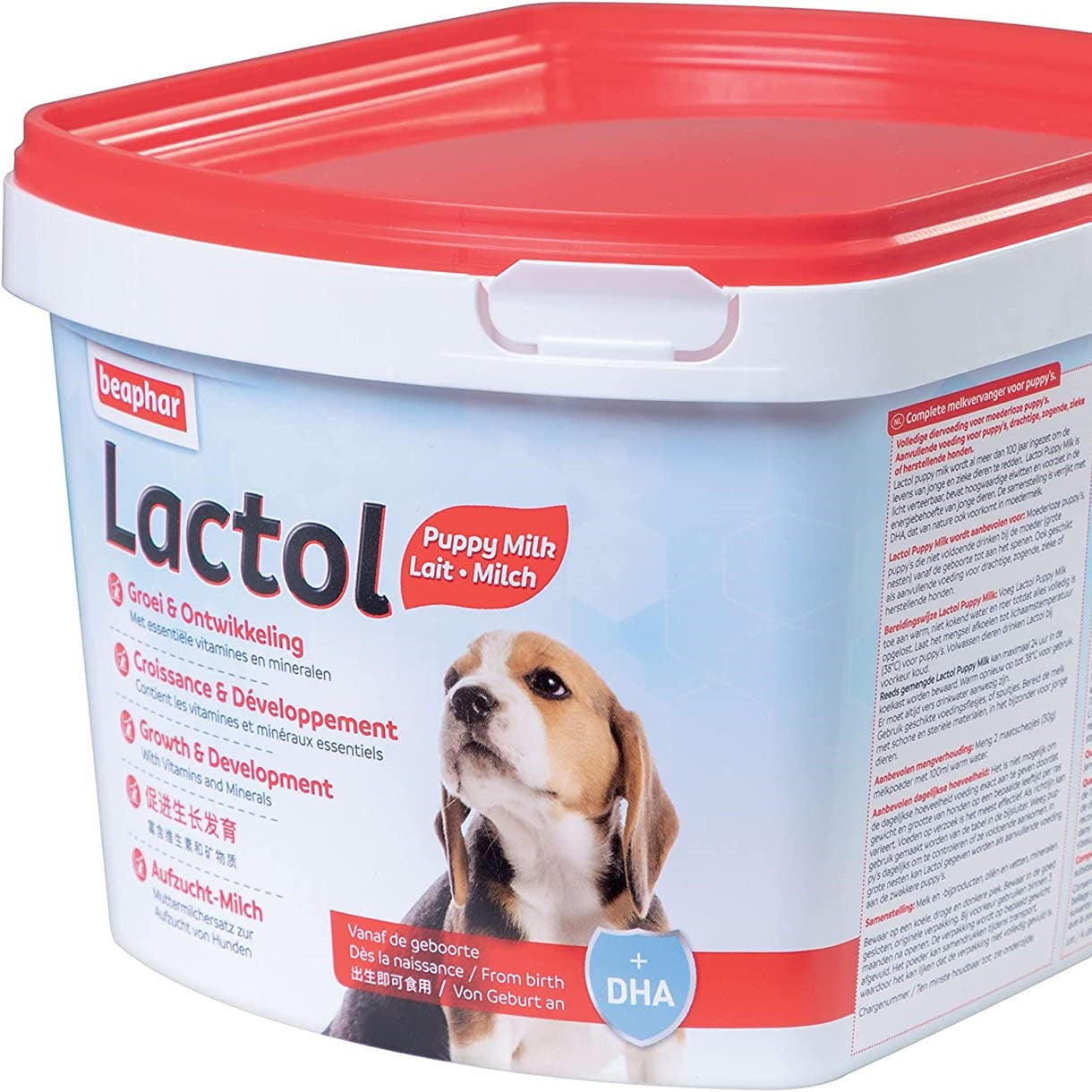 Beaphar Lactol Puppy-Milk, Welpenmilch, Aufbaunahrung für geschwächte Hunde und Muttertiere