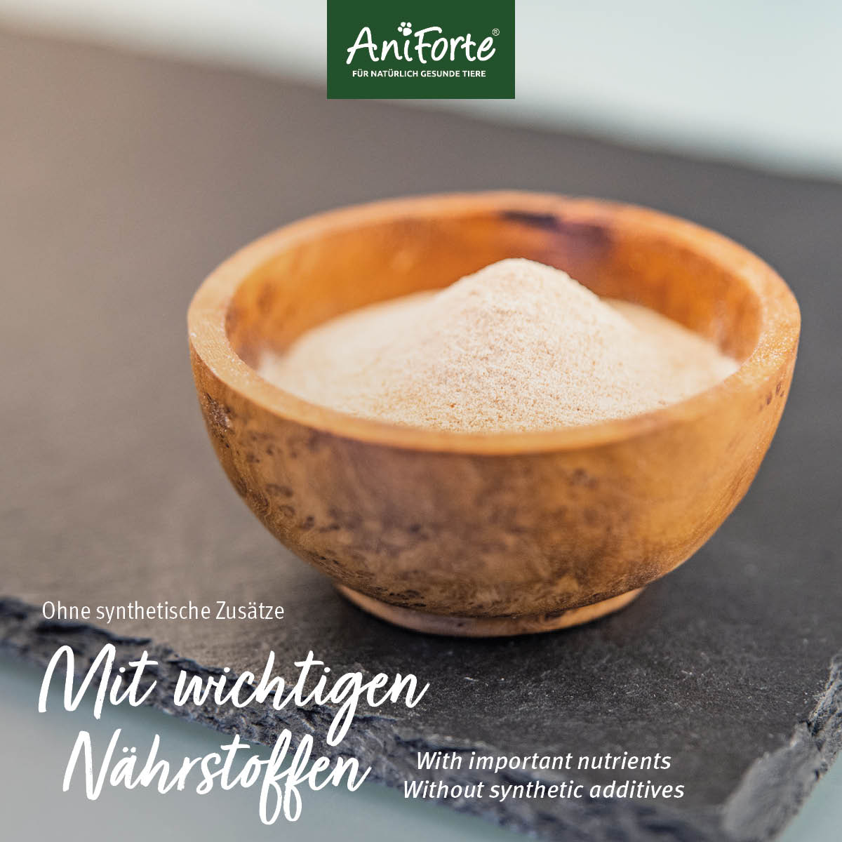 Aniforte Bierhefe Pulver Vitamin-B & glänzendes Fell für Pferde