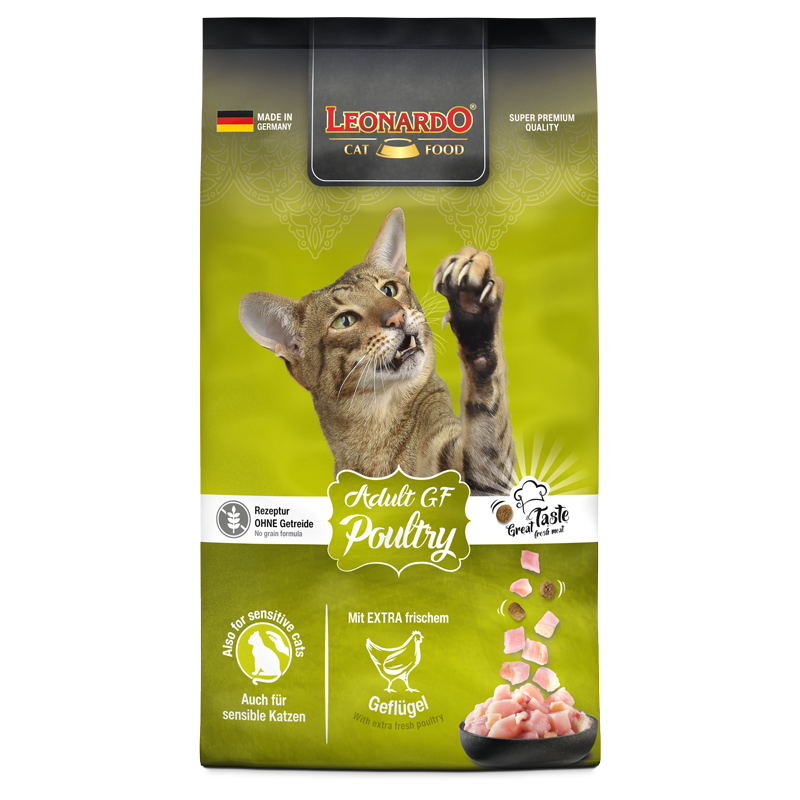 Leonardo Trockenfutter Adult GF Poultry, Geflügel