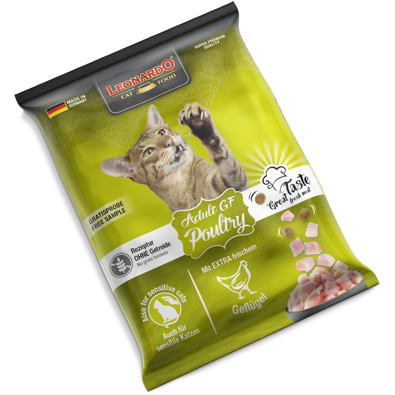 Leonardo Trockenfutter Adult GF Poultry, Geflügel