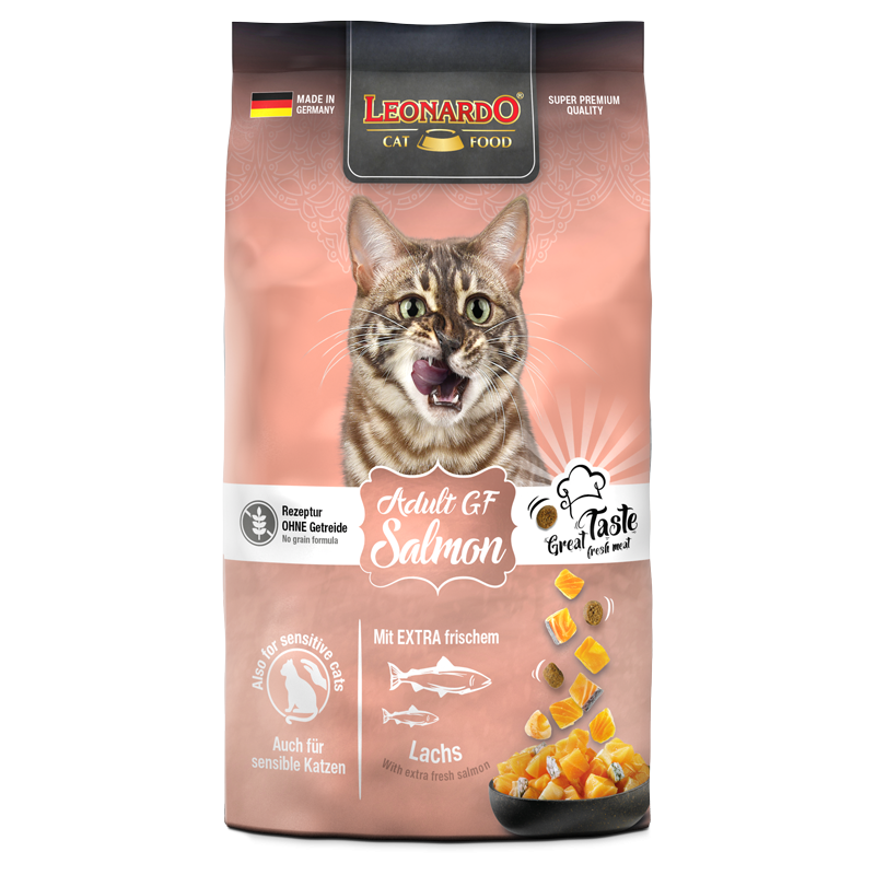 Leonardo Trockenfutter Adult GF Salmon, Lachs