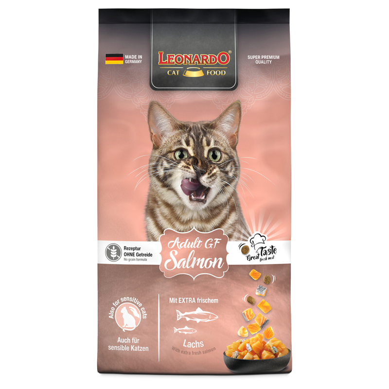 Leonardo Trockenfutter Adult GF Salmon, Lachs
