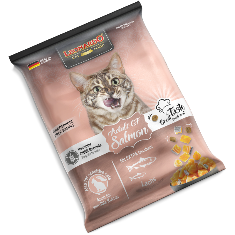 Leonardo Trockenfutter Adult GF Salmon, Lachs