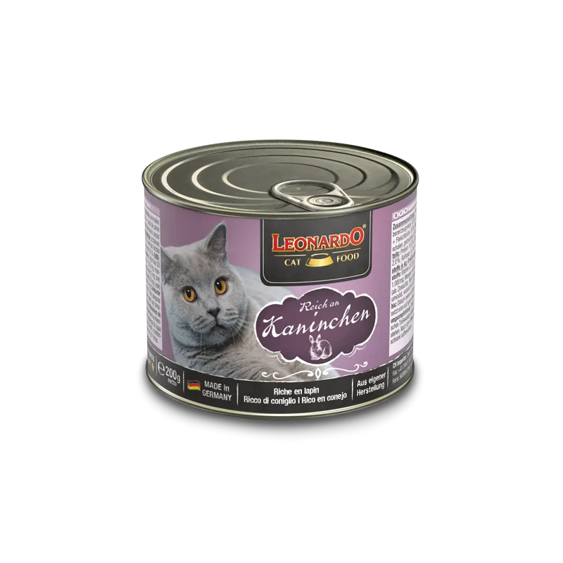 LEONARDO® Quality Selection - Dosen Nassfutter Katzenfutter 200 gramm