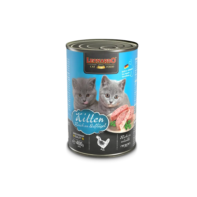 LEONARDO® Quality Selection - Dosen Nassfutter Katzenfutter 400 gramm