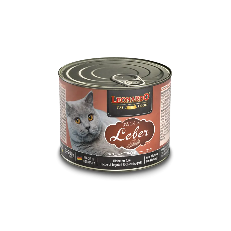 LEONARDO® Quality Selection - Dosen Nassfutter Katzenfutter 200 gramm