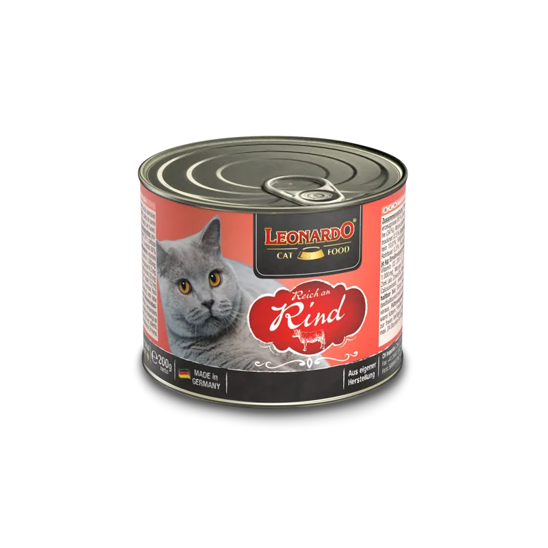 LEONARDO® Quality Selection - Dosen Nassfutter Katzenfutter 200 gramm