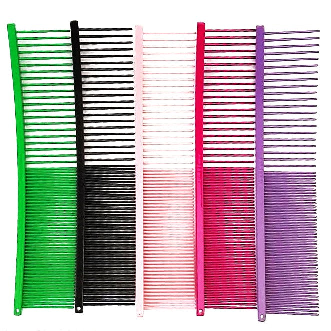 Gebogener Hundekamm für präzises und komfortables Fellstyling