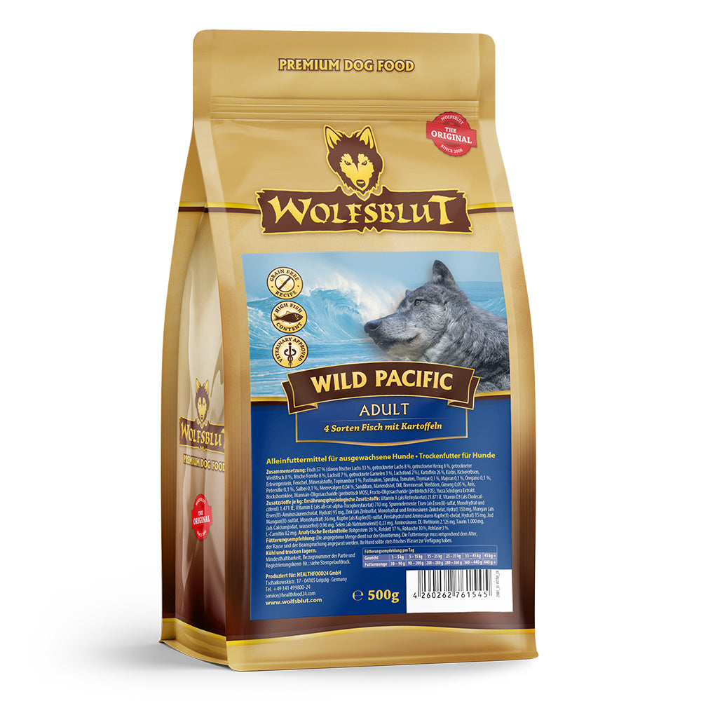 Wolfsblut Wild Pacific Adult Seefisch Kartoffel ohne Getreide