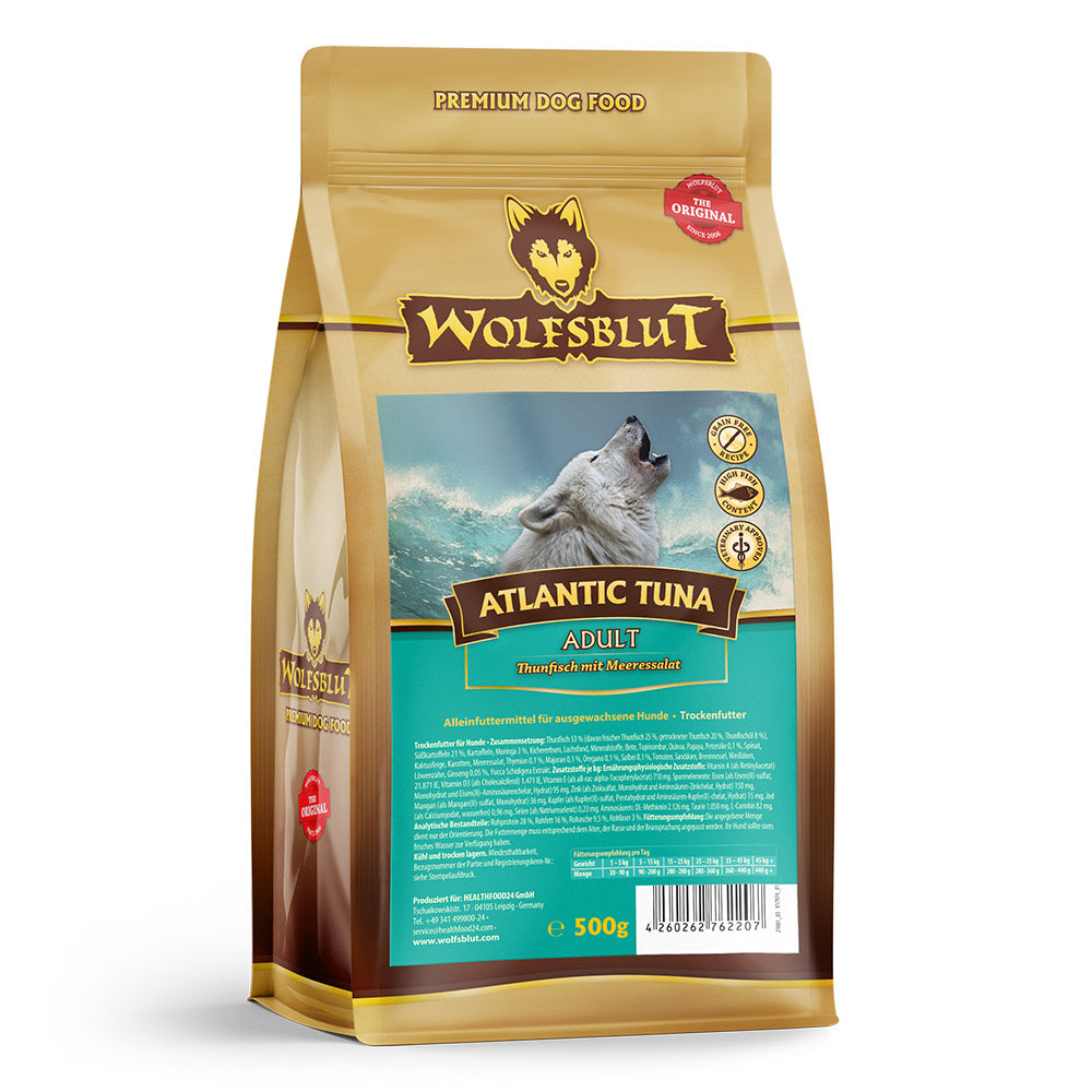 Wolfsblut Atlantic Tuna Adult Thunfisch Meeressalat ohne Getreide