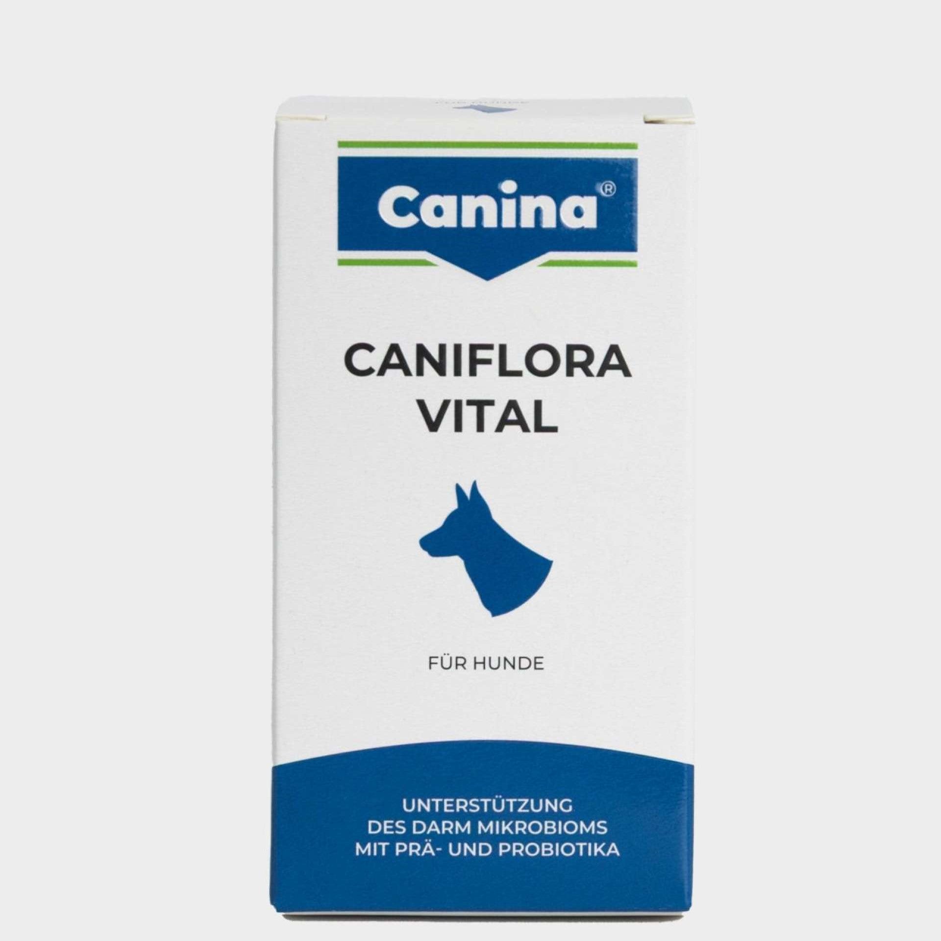 Canina Caniflora Vital für Hunde für eine ausgeglichene Darmflora vom Welpen bis zum Senior Hund