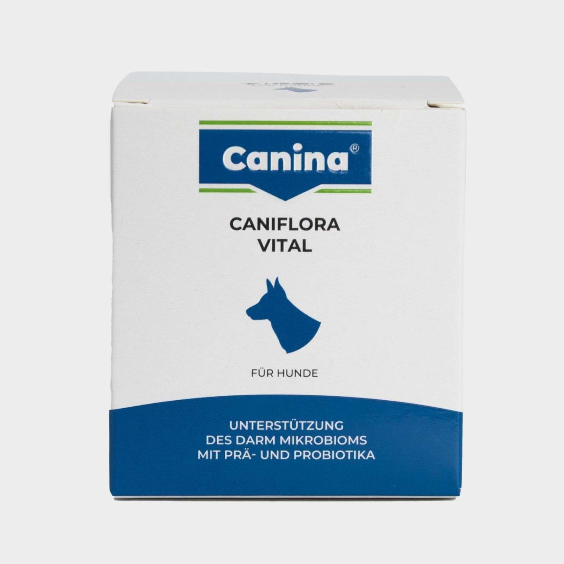 Canina Caniflora Vital für Hunde für eine ausgeglichene Darmflora vom Welpen bis zum Senior Hund