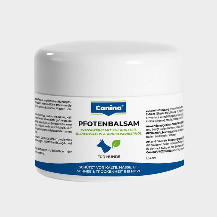 Canina Pfotenbalsam Winter – wasserfrei, Sheabutter & Wachs, 100 ml