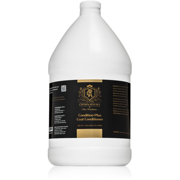 Crown Royale Conditioner Plus,Crown Royale Pflegespülung für alle Felle mit feiner und mittlerer Textur