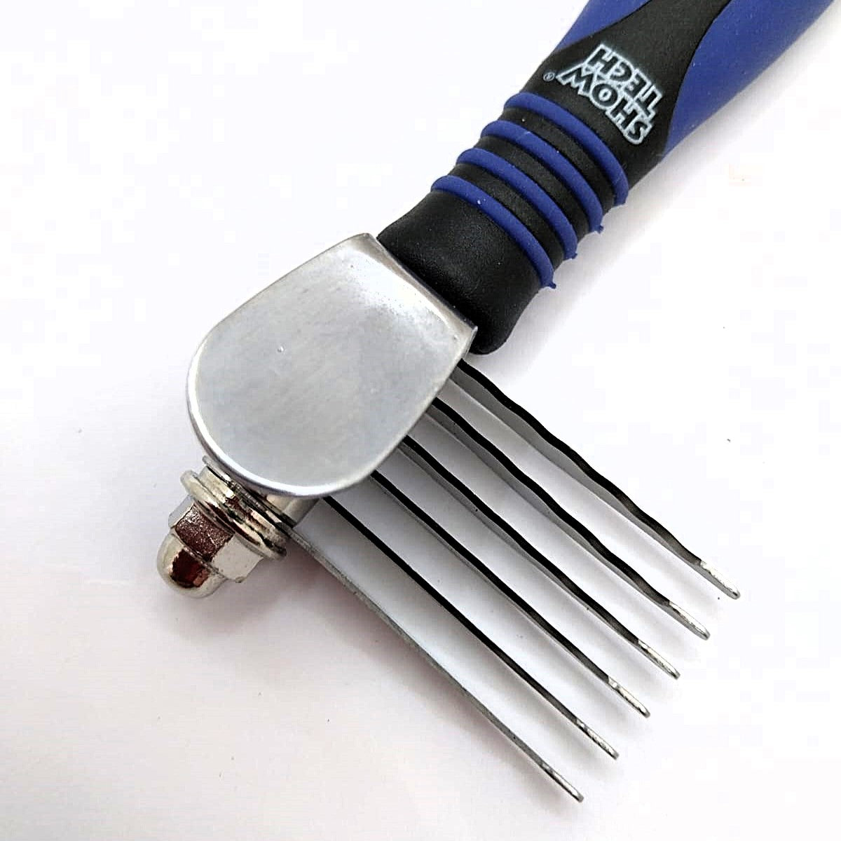 Show Tech Dematting Comb 11, 9 oder 6 blades, Entfilzungskamm mit 11, 9 oder in Mini mit 6 Klingen