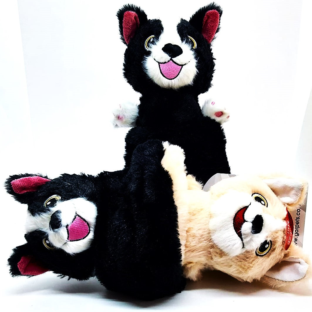Gor Flips Buddies – Interaktives Plüsch-Hundespielzeug mit Wendedesign