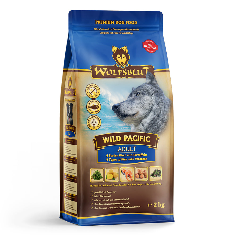 Wolfsblut Wild Pacific Adult Seefisch Kartoffel ohne Getreide