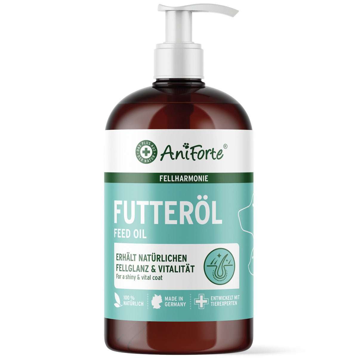 AniForte Fellharmonie Futteröl 500 ml – Ansicht 1