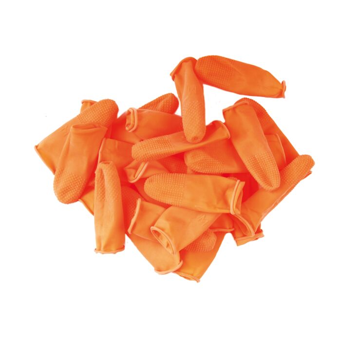 Show Tech Grippy Fingers - Show Tech Fingerlinge mit Anti-Rutsch-Oberfläche zum Handtrimmen, 10 Stück