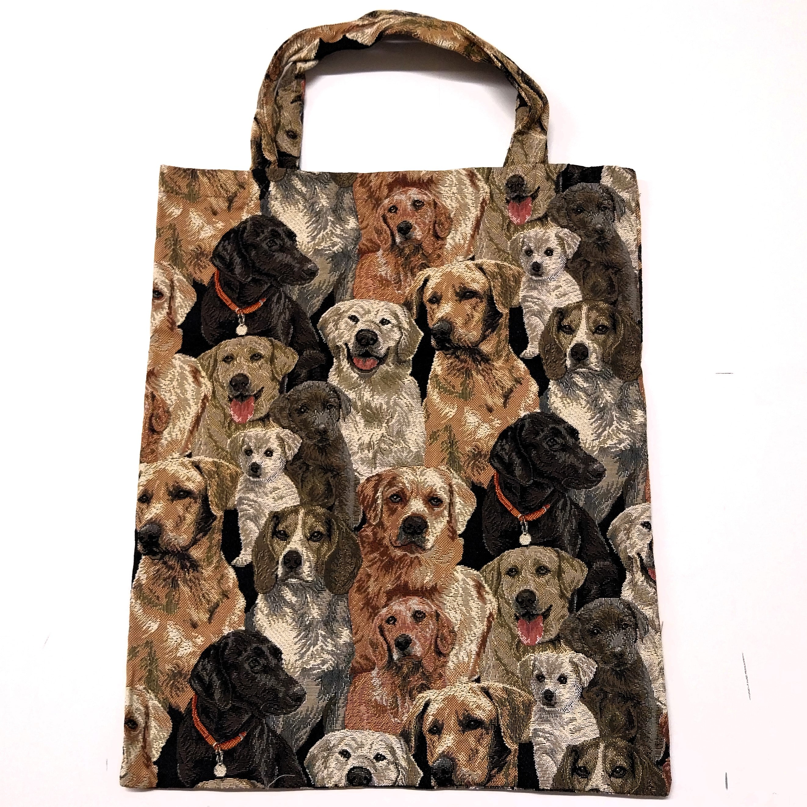 Signare Gobelinbeutel, Einkaufsbeutel, -taschen, Satinbeutel mit verschiedenen Hundemotiven