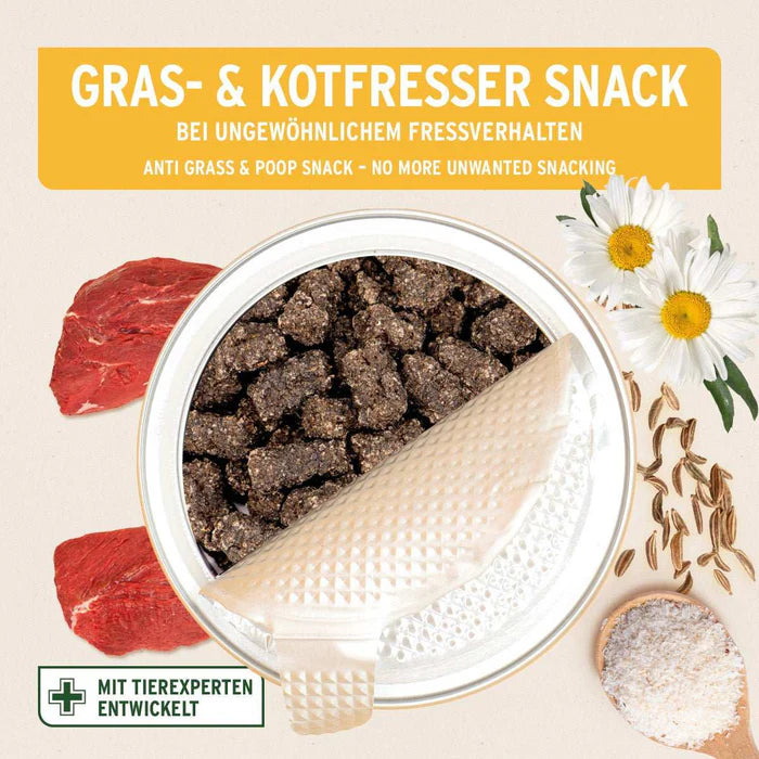AniForte Gras- & Kotfresser Snack für Hunde reguliert übermäßige Magensäure 300g