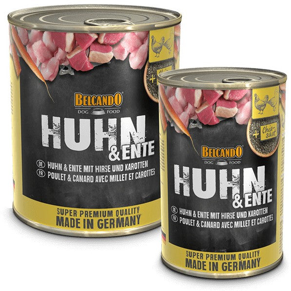 BELCANDO Nassfutter Quality Selection - Dosen verschiedene Sorten, Alleinfuttermittel für Hunde, 400g und 800g