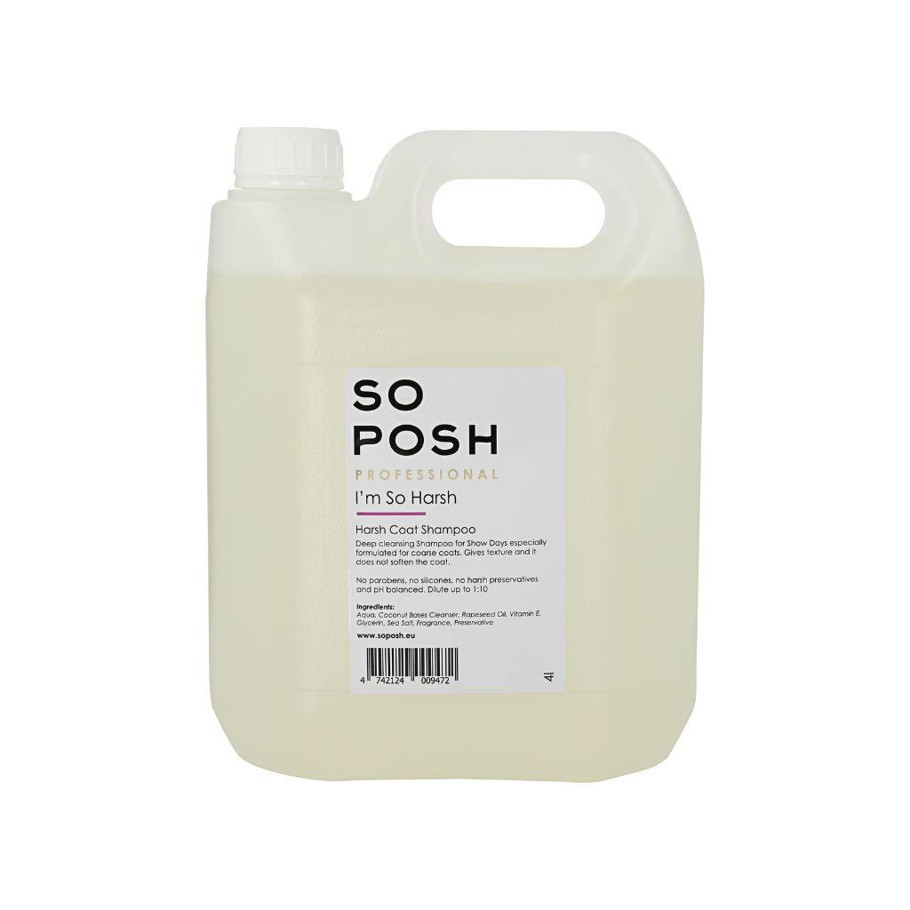 So Posh I'm So Harsh Shampoo Texturierendes Shampoo für kräftiges Hundefell