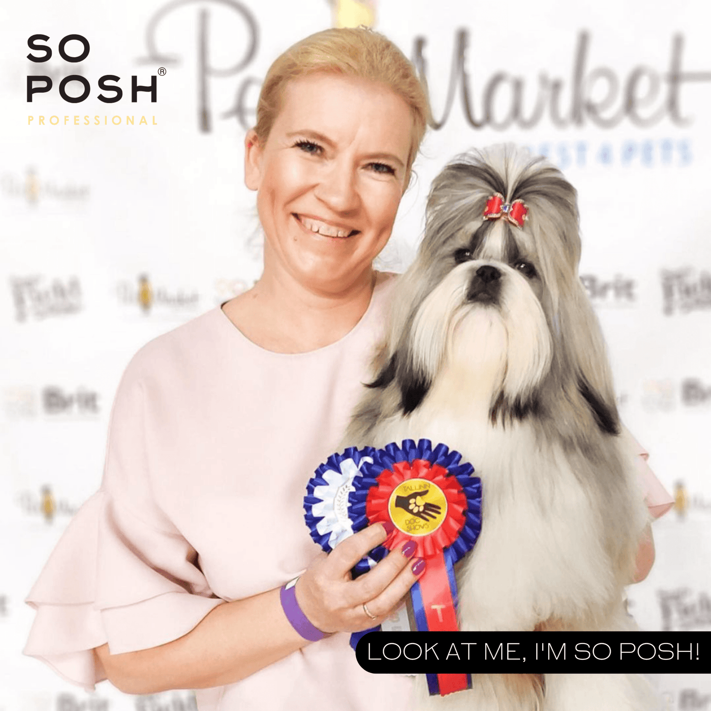 So Posh I'm So Silky Shampoo –Tiefenreinigend für glänzendes, seidiges Hundefell