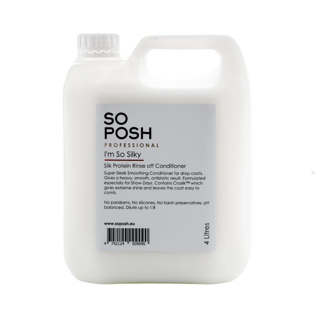 So Posh I'm So Silky Rinse-off Conditioner Pflege für Hunde mit Seidenprotein