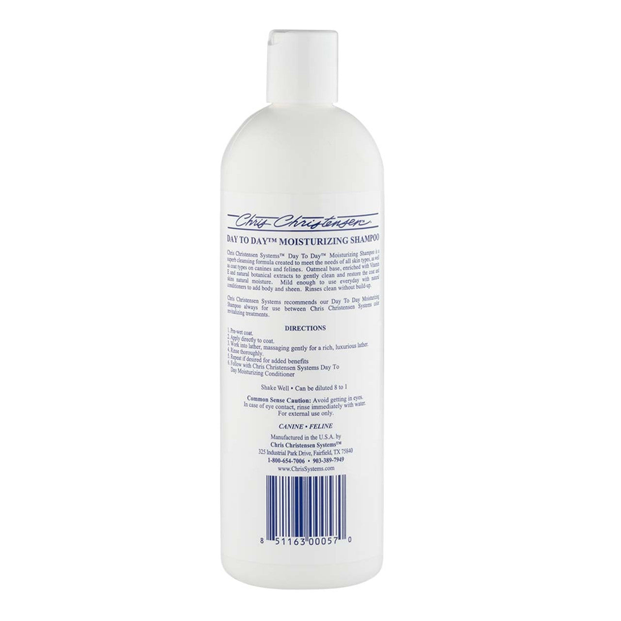 Chris Christensen Day to Day Shampoo – Mildes Pflegeshampoo für Hund & Katze