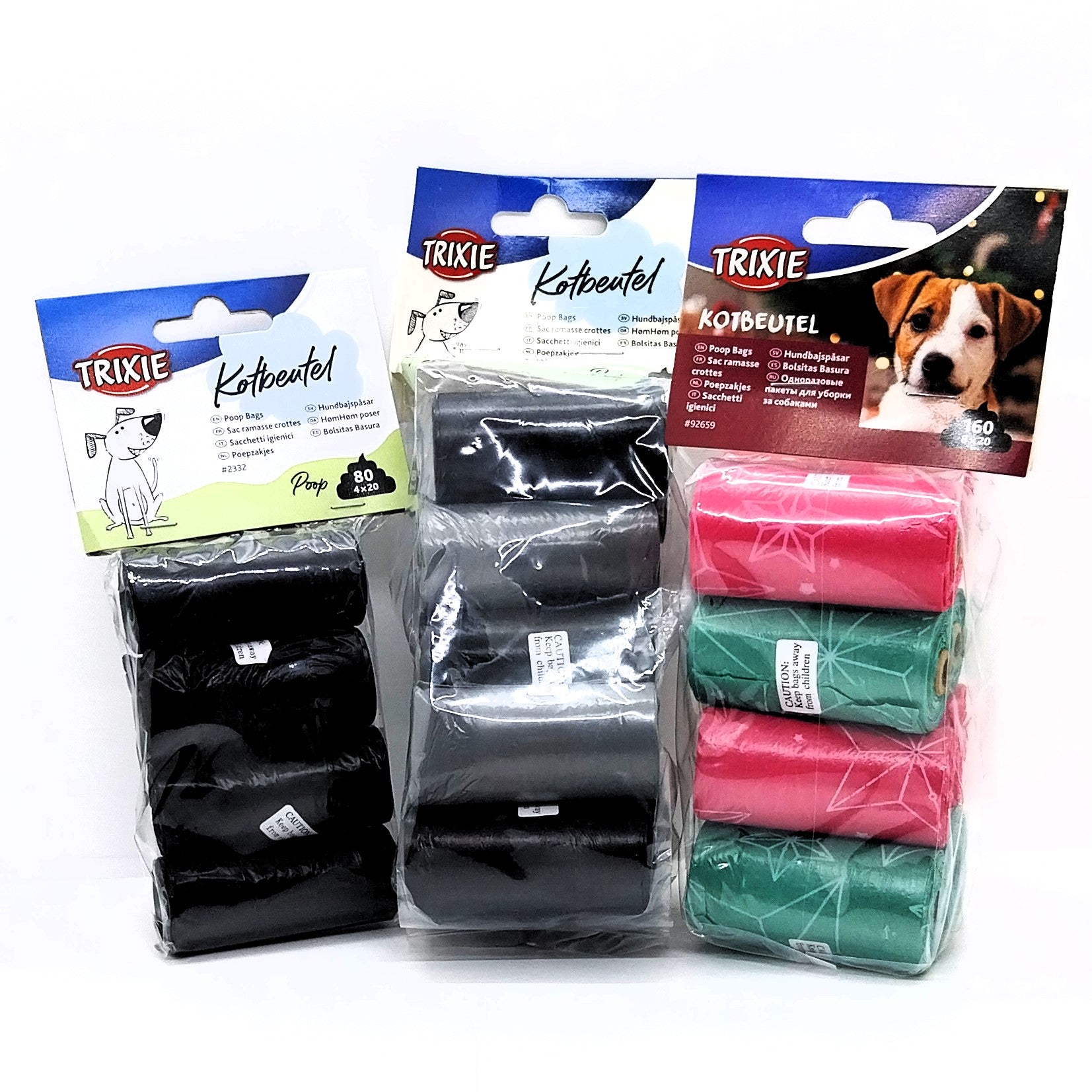Offizielle Drake Hundekotbeutel – 6 Rollen, 90 Beutel, 'For All The Dogs' Design, Geruchsdicht