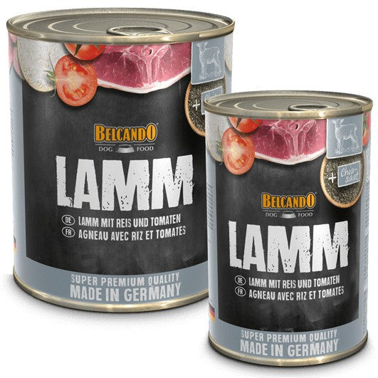 BELCANDO Nassfutter Quality Selection - Dosen verschiedene Sorten, Alleinfuttermittel für Hunde, 400g und 800g