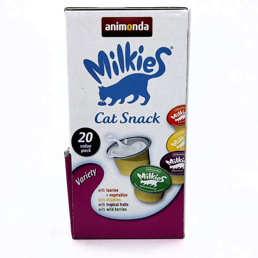 Animonda Milkies Cat Snack 20er Vorteilspack, 4 Variationen 20 x 15g